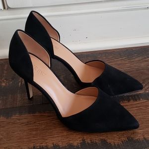 J. Crew Lana suede d'Orsay pumps F5303